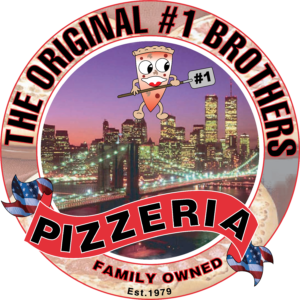 The Original #1 Brothers Pizzeria Logo